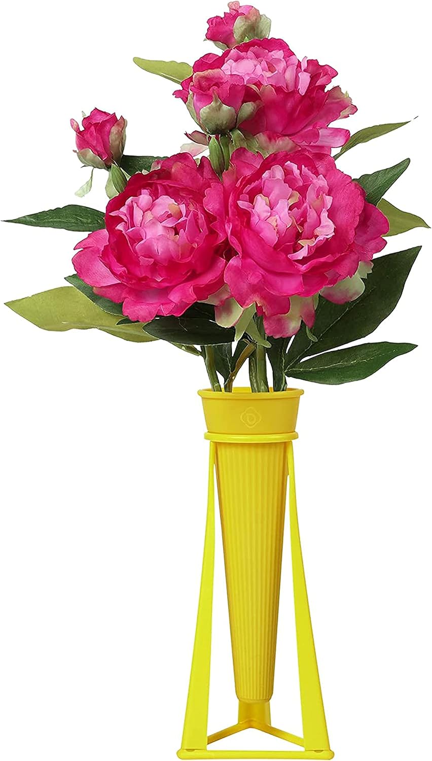 Amazon Com Euclidean Cube Artificial Flower Craft Kit For Kids Silk Flower Arts And Crafts For Kid Diy Peony In Vase Arrangement Playset For Toddlers Gift Home Garden Party Hotel Office Decor 3