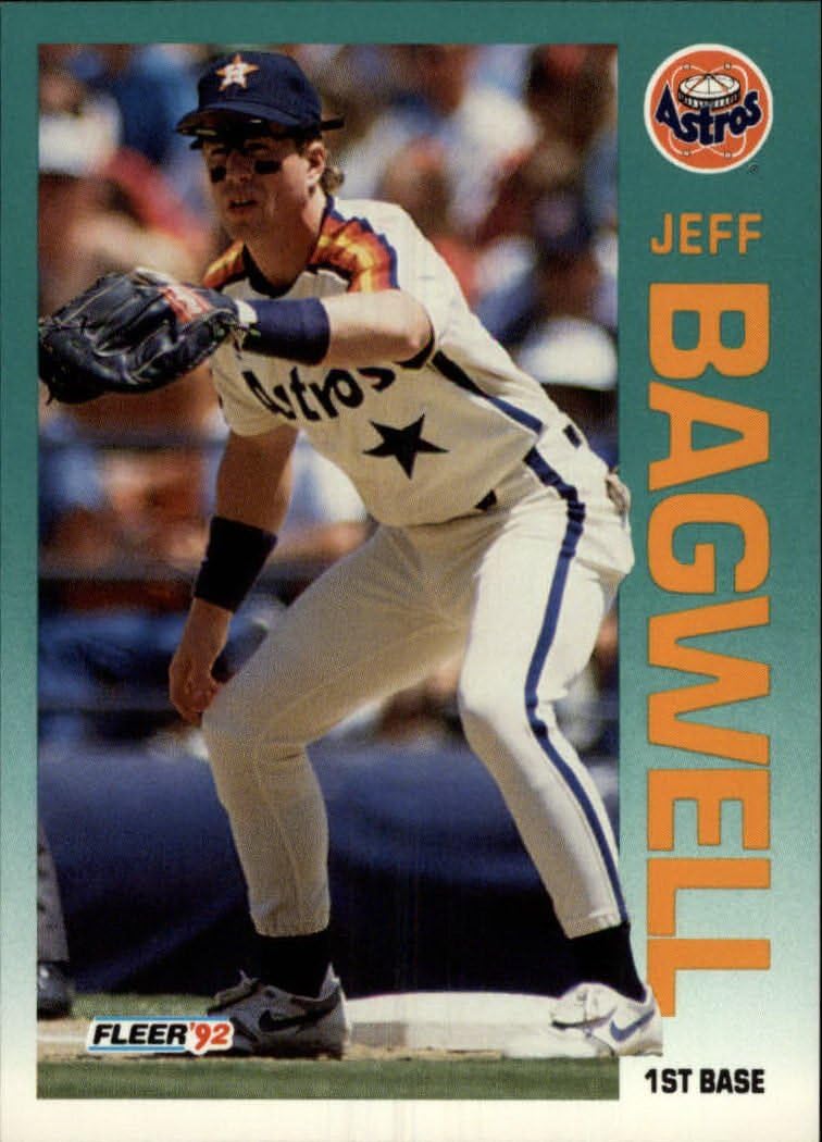 1992 Fleer Baseball Card 425 Jeff Bagwell Collectibles