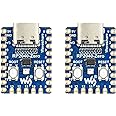 Waveshare RP2040-Zero High-Performance Pico-Like MCU Board Based On Raspberry Pi Microcontroller RP2040 Castellated Module Allows Soldering Direct to Carrier Boards-2pcs