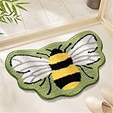 Ankah Shower Rug Bath Mat Forest Series Cartoon Design Bathroom Rug, Fluffy, Soft, Non-Slip, Durable, Absorbent Bath Rug, Irr