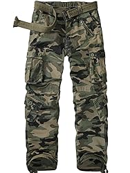 Men's BDU Casual Military Pants, Tactical Wild Army