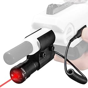 Cosy Meadow Laser Sight Beam | Works with Bug & A Fly Salt Gun 3.0 2.0 | Asalt Scope Fits Lawn & All Versions of Insect Assault Shotgun | Airsoft BB Pump Shooter Rifles