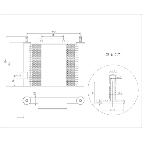 Transmisión automática de temperatura de aceite Asamblea para Ford Explorer, Ranger