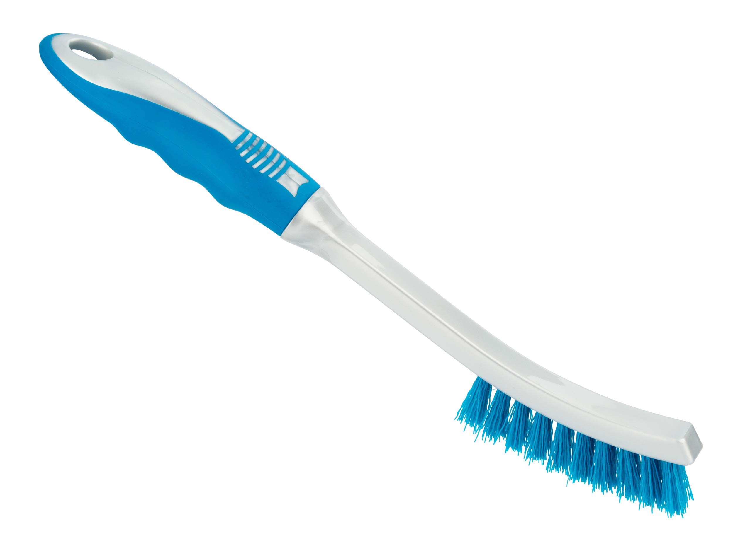 Tile & Grout Brush - Mould Cleaning Stain Remover Shifts Mildew - Stiff Bristles