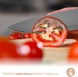 MasterChef 5 Piece Knife Set with Block, Stainless Steel Blades view 5