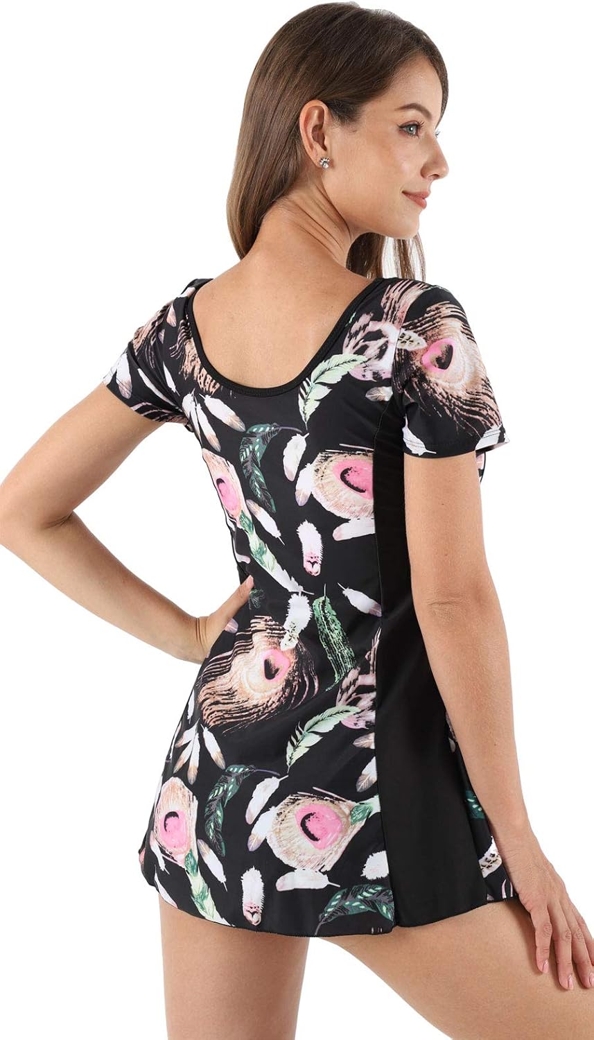 swim dresses with sleeves