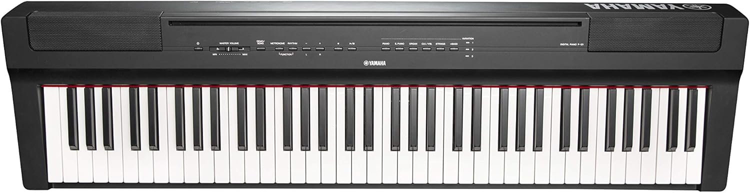 Yamaha P121 Portable Digital Piano Black Finish Amazon Co Uk Musical Instruments Dj