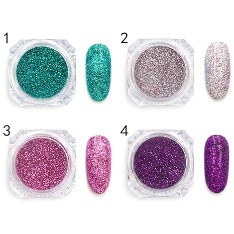 Glitter Per Unghie In Polvere Decorazione Per Unghie Fai Da