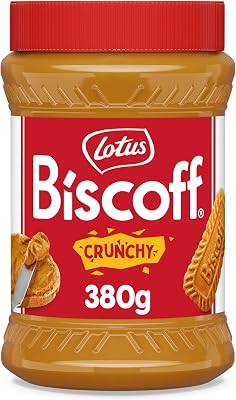 Lotus Biscoff | Crema para Untar | Crujiente | Sabor Original Caramelizado | Vegano | Sin Aromas ni Colorantes Artificiales | Tarro PET | 380g