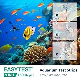 EASYTEST 9-in-1 Aquarium Test Strips 150 PCS Water Test Kit view 5