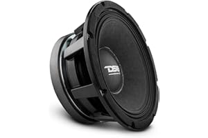 DS18 AUDIO PRO1.5KP10.4 10-inch Pancadao Mid-Bass Loudspeaker 1500 Wrms 3000 Watts Max 4-Ohm CCAW Black