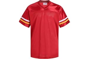 dolessismore Retro Fans Football Jerseys for Men Women Unisex Workout T-Shirts Fashion Tops Casual Outfits