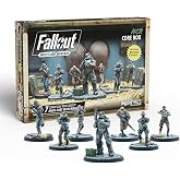 Modiphius Fallout: Wasteland Warfare - NCR Core Box Miniature Set | NCR Faction Starter Pack with Highly Detailed Plastic Miniatures for Tabletop Gaming - New California Republic
