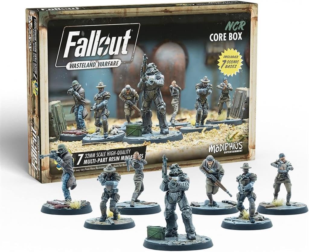 Modiphius, Fallout: Wasteland Warfare - NCR: Core Box