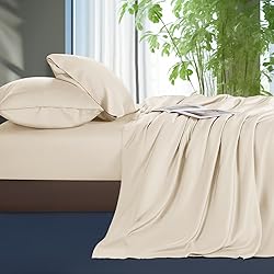 Shilucheng Tencel Sheets 4 Piece, 100% Eucalyptus