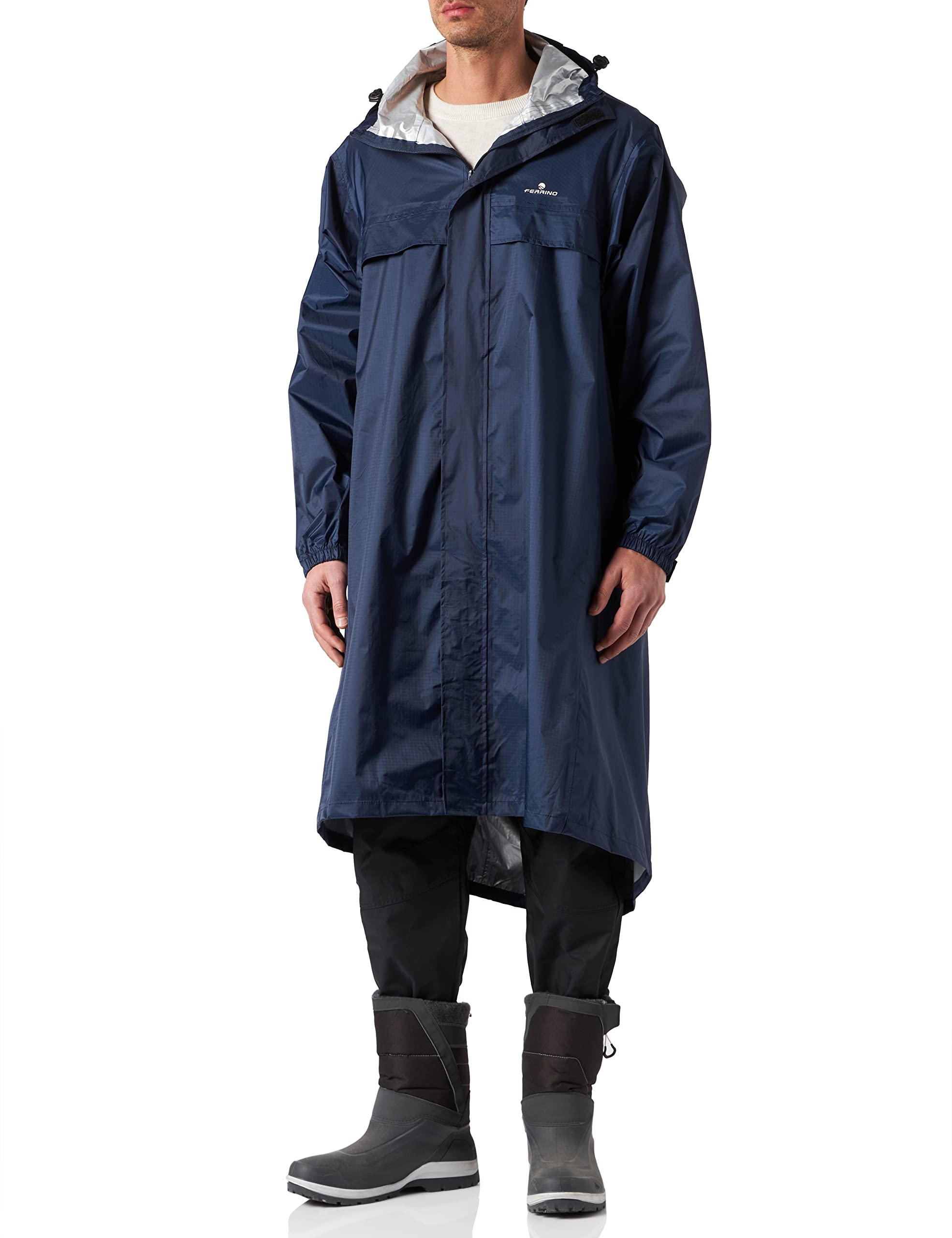 Ferrino Rain Cape L/XL Blue