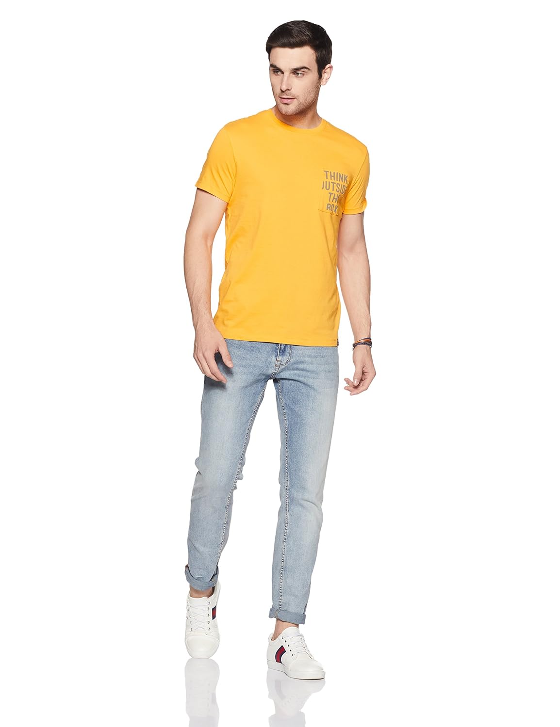 lee men's printed slim fit t-shirt