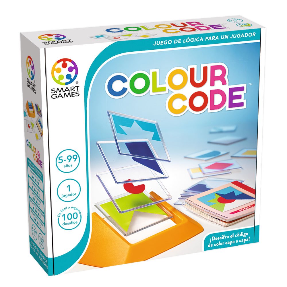 Smart Games-SG090ES Colour Code (Spanish), Miscelanea (81115), Assorted Colour/Model
