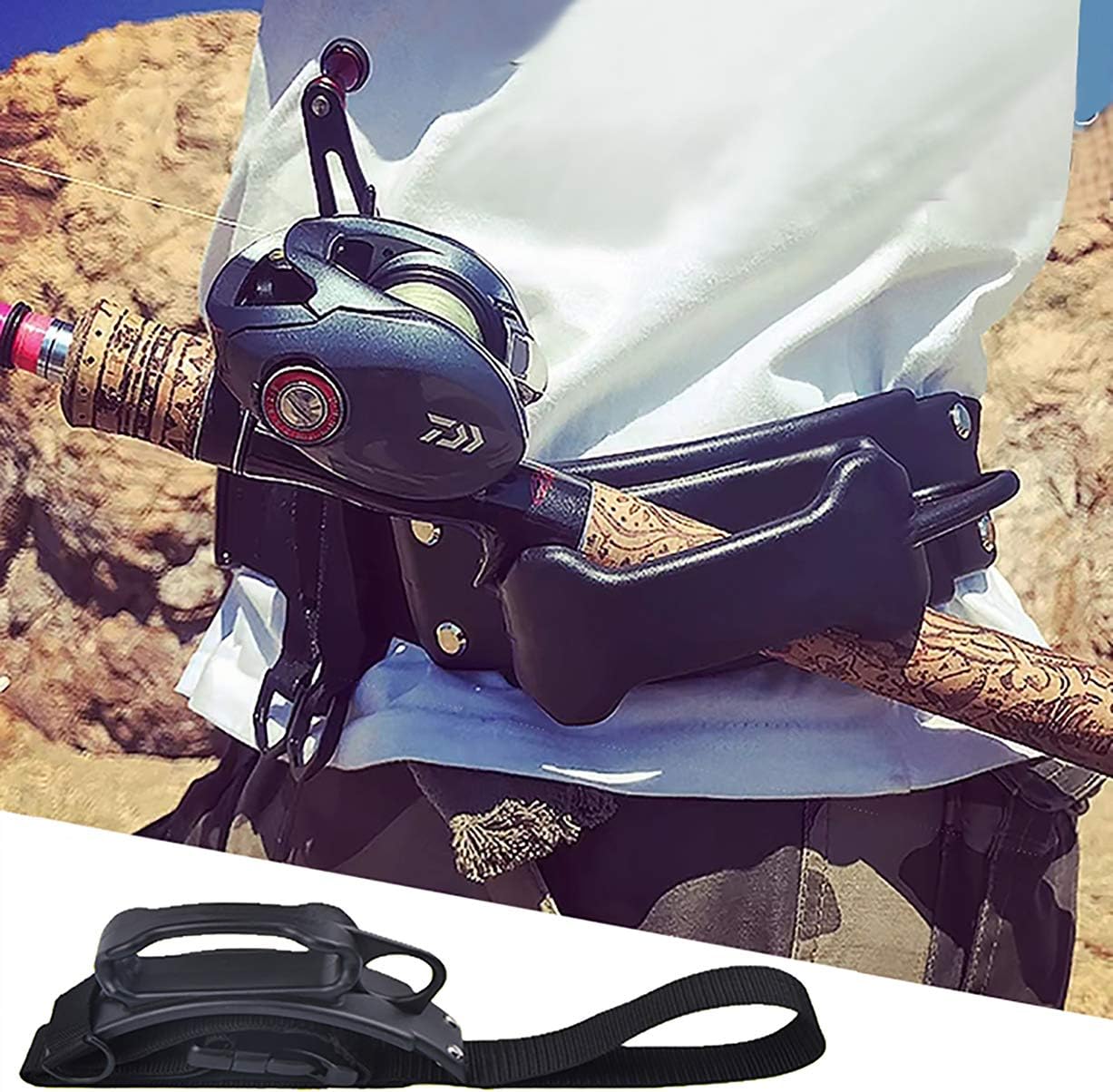 molle fishing rod holder