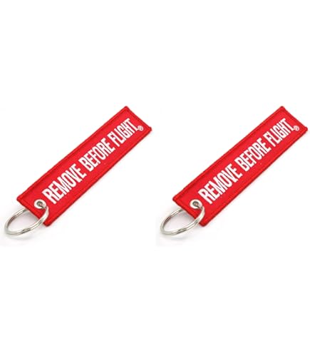 REMOVE BEFORE FLIGHTタグ kawasaki Amazon.com: Remove Before Flight DARK RED Key Chain Aviation