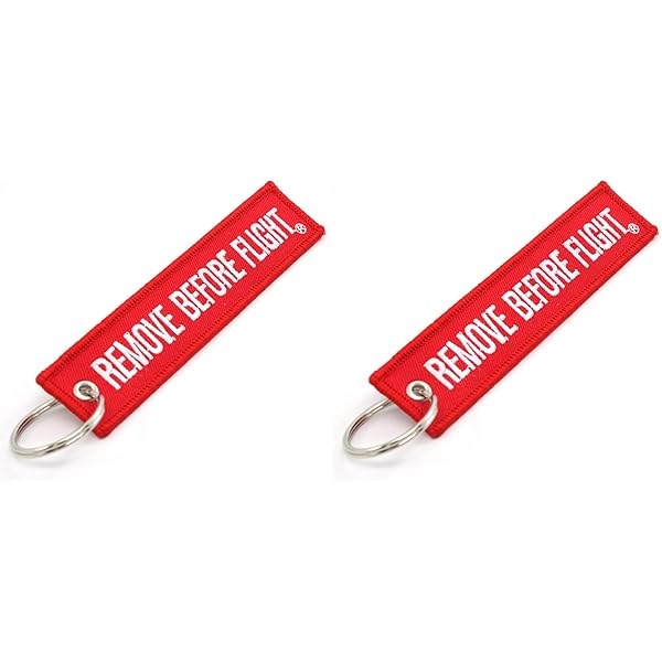Amazon.com: Rotary13B1 - Remove Before Flight Keychain