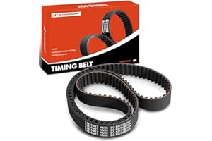 A-Premium Engine Timing Belt Compatible with Volkswagen Jetta 1999-2008 2011-2015, Golf 1999-2006, Beetle 1998-2010, Golf City 2007-2010, Jetta City 2007-2008, 2.0L - Replace# 06A109119C