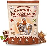 newssy Natural Chicken Dewormer Powder, Chili Mix with Oregano for Poultry Supplement,16OZ
