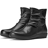 SUEDI Women's Ankle Boots Flat Booties Casual Short Boots Comfortable Walking Boots for Women