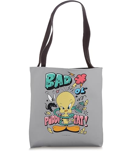 Amazon.com: Looney Tunes Tweety Bird Tote Bag : Clothing, Shoes