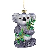 Kurt Adler Noble Gems™ Koala Glass Ornament, 4.75"