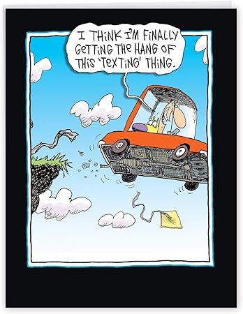 J4327bdg Jumbo Komisch Geburtstag Grusskarte Sms Mit Ein Mann Und Sein Hund Sms Und Der Fahrt Mit Umschlag Giant Grosse 21 6 X 27 9 Cm Amazon De Burobedarf Schreibwaren