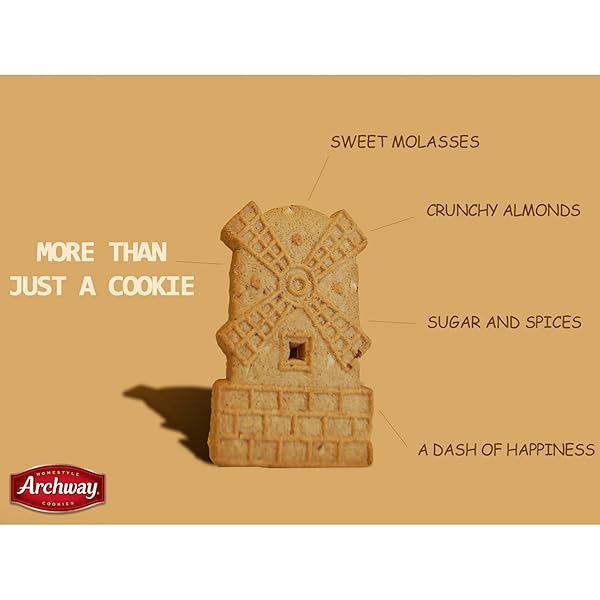 ARCHWAY COOKIES, CRISPY WINDMILL COOKIES, 9 OZ BOX