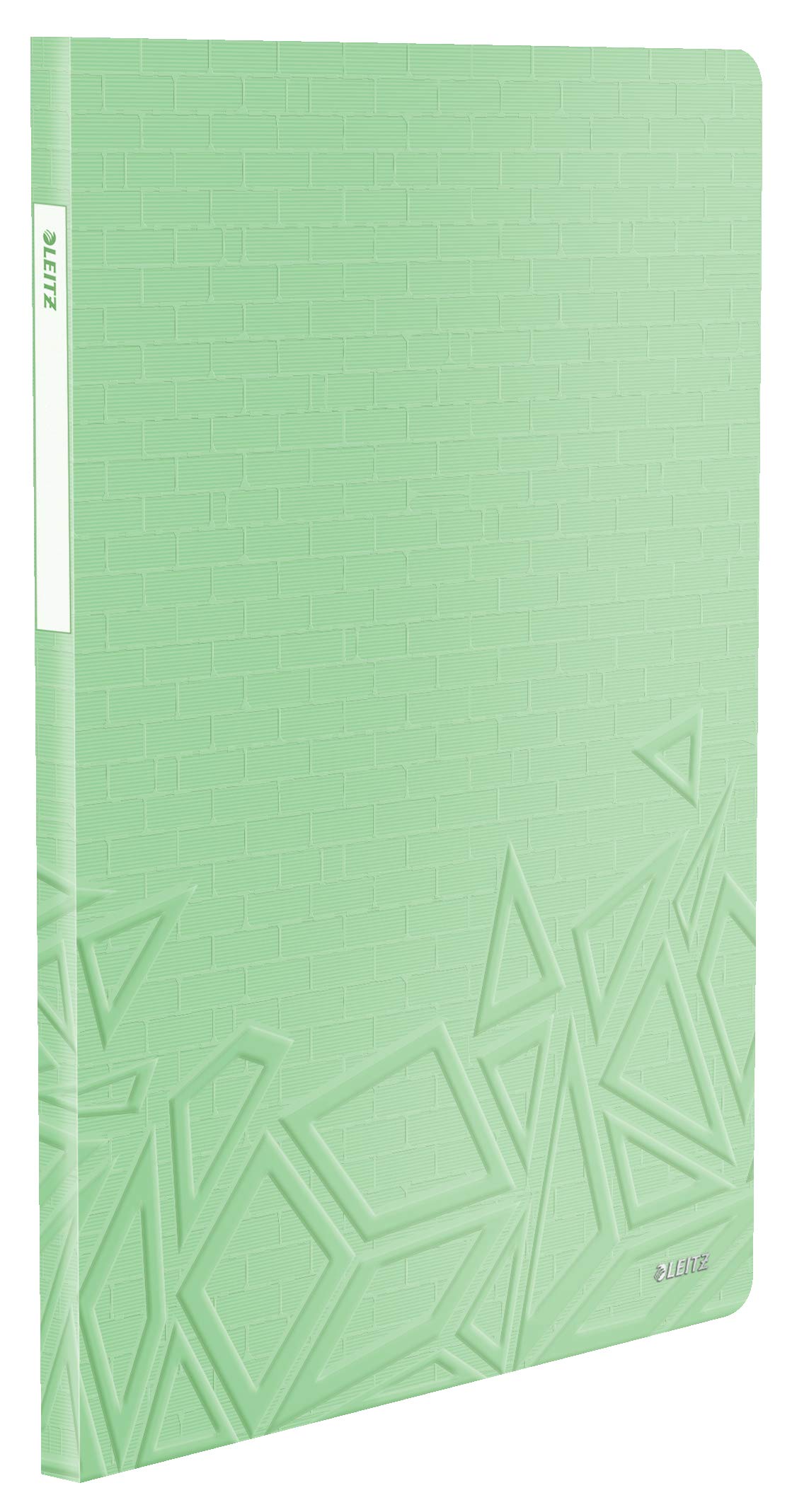 Leitz A4 Display Book, 20 Pockets, 40 Sheet Capacity, Transparent Pockets, Green, Urban Chic Range, 46510050