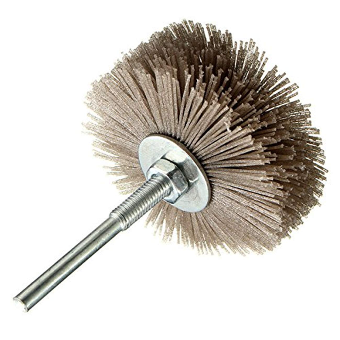 EsportsMJJ 80-600 Grit Abrasive Nylon Wheel Brush Woodworking Polishing Grindering Wheel - 320#