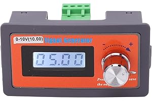 YUECOOM ABS DC 0‑10V Voltage Signal Generator, High Accuracy Adjustable Voltage Signal Simulator, Multiple Protections Voltage Simulator for Electrical Machiner