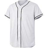 CUTHBERT Baseball Jersey Men Women Casual Button Down Shirt