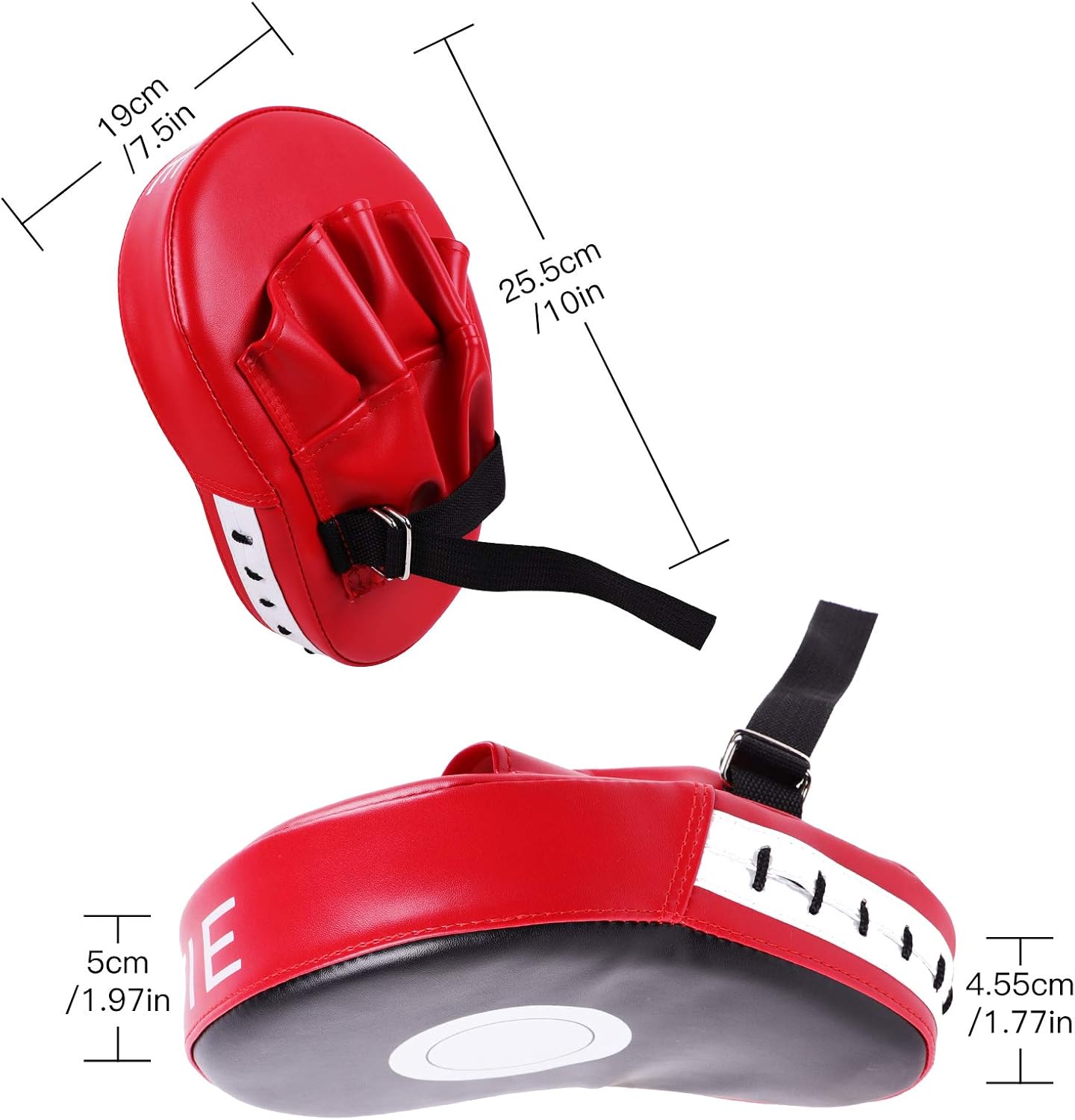 Cyfie Boxing Kick Pads Target Kick Pad Hand Pads Thai Pads Karate Kick Pads Kickboxing Training Pads Martial Arts MMA Punching Mitts Kicking Boxing Shield Training for Men Women Gym : Sports & Outdoors