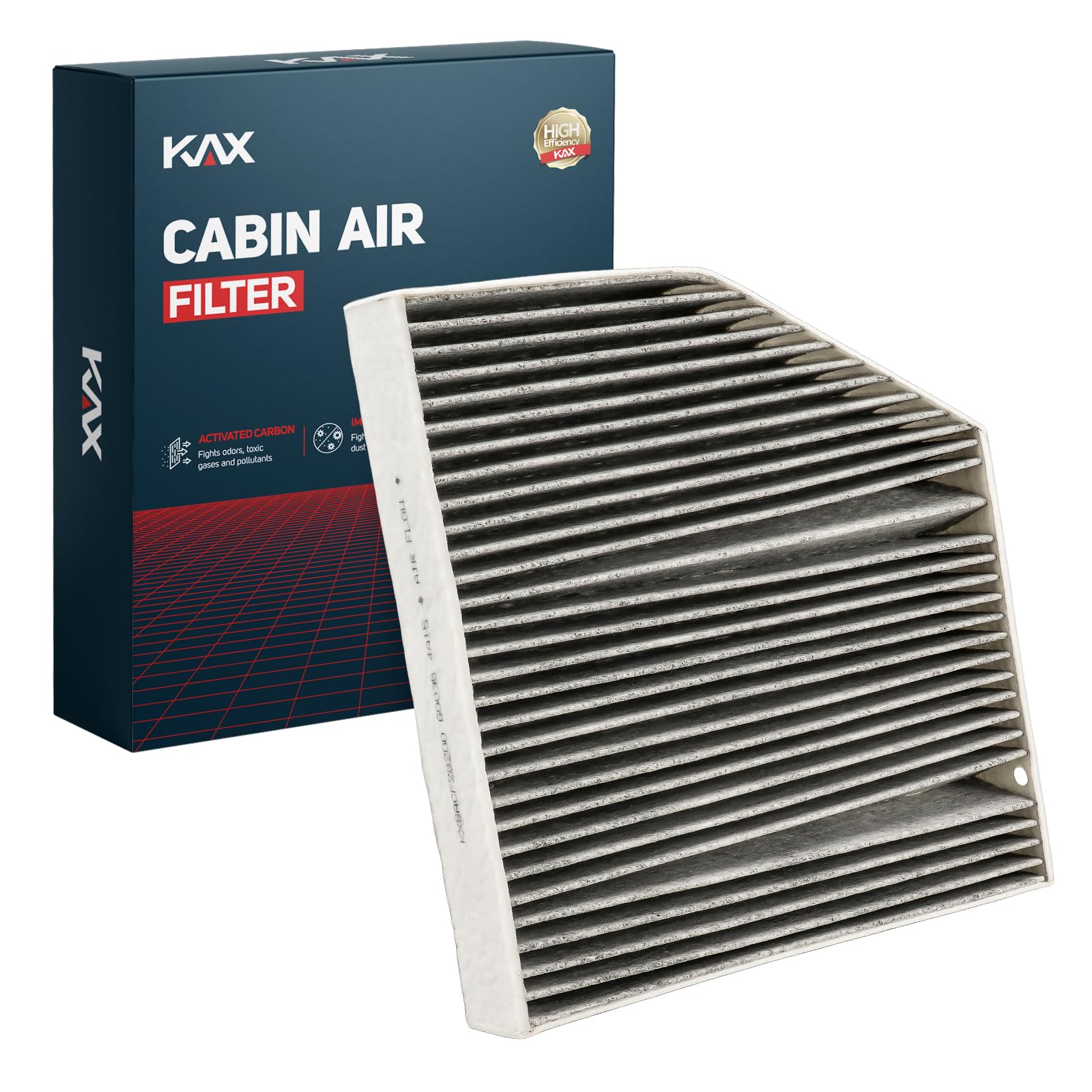 Photo 1 of KAX Cabin Air Filter,CF11855 Replacement for Mercedes-Benz C300 2015-2023, GLC300, GLC43 AMG, GLE350, GLE450, GLE53 AMG, E300, E450, E350, w/Activated Carbon Air Filter, Replace# 2058350147