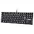 AUKEY Mechanische Tastatur Blue Switches 88-Key Anti-Ghosting ( QWERTZ Layout ) Wasserdicht Gaming Tastatur Metall Platte mit Tastenkappen-Abzieher f&uuml;r PC und Laptop Gamer