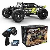 HAIBOXING 1:18 Desert Off-Road RC Truck 18856, RTR Fast 36km/h 4WD Electric Car Splash-Proof, Hobby Grade for Kids, Beginners, and Adults; Dual Batteries for Extended Outdoor Fun - Remote Control Toy