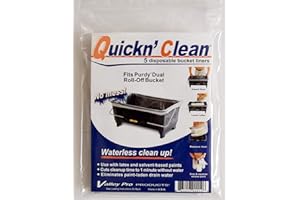 VALLEY PRO PRODUCTS Quickn'Clean Disposable Paint Bucket Liners 5-Pack. Fits Purdy® Dual roll Off Bucket. Does NOT fit Wooster.