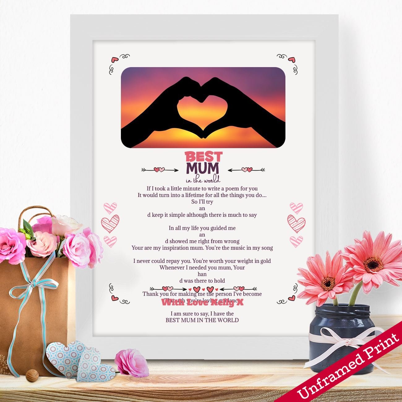 personalised gifts for mums birthday