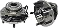 Detroit Axle - 4WD Front Wheel Hub & Bearings Replacement for 1997-2004 Chevy Blazer S10 GMC Jimmy Sonoma Isuzu Hombre Oldsmobile Bravada - 2pc Set
