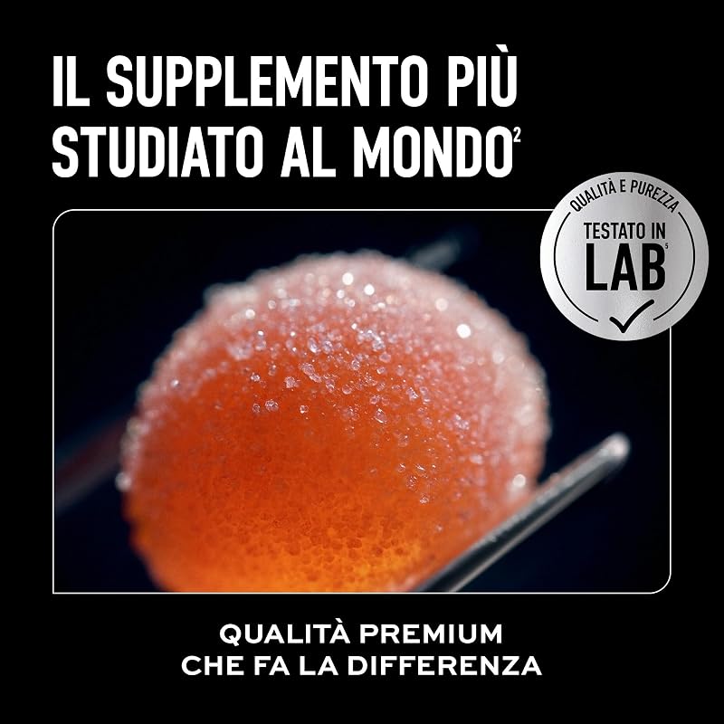 Ultrapure Creatine Gummies, Pesca, 120 caramelle gommose, 30 porzioni