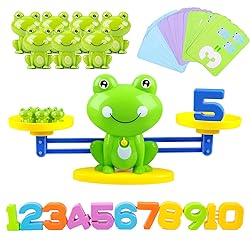 lonfypeng Frog Balance Counting Toys, Cool Math