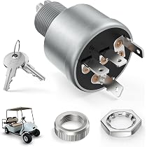 EZGO TXT Ignition Switch, Starter Switch Key Fits Golf Cart 33639