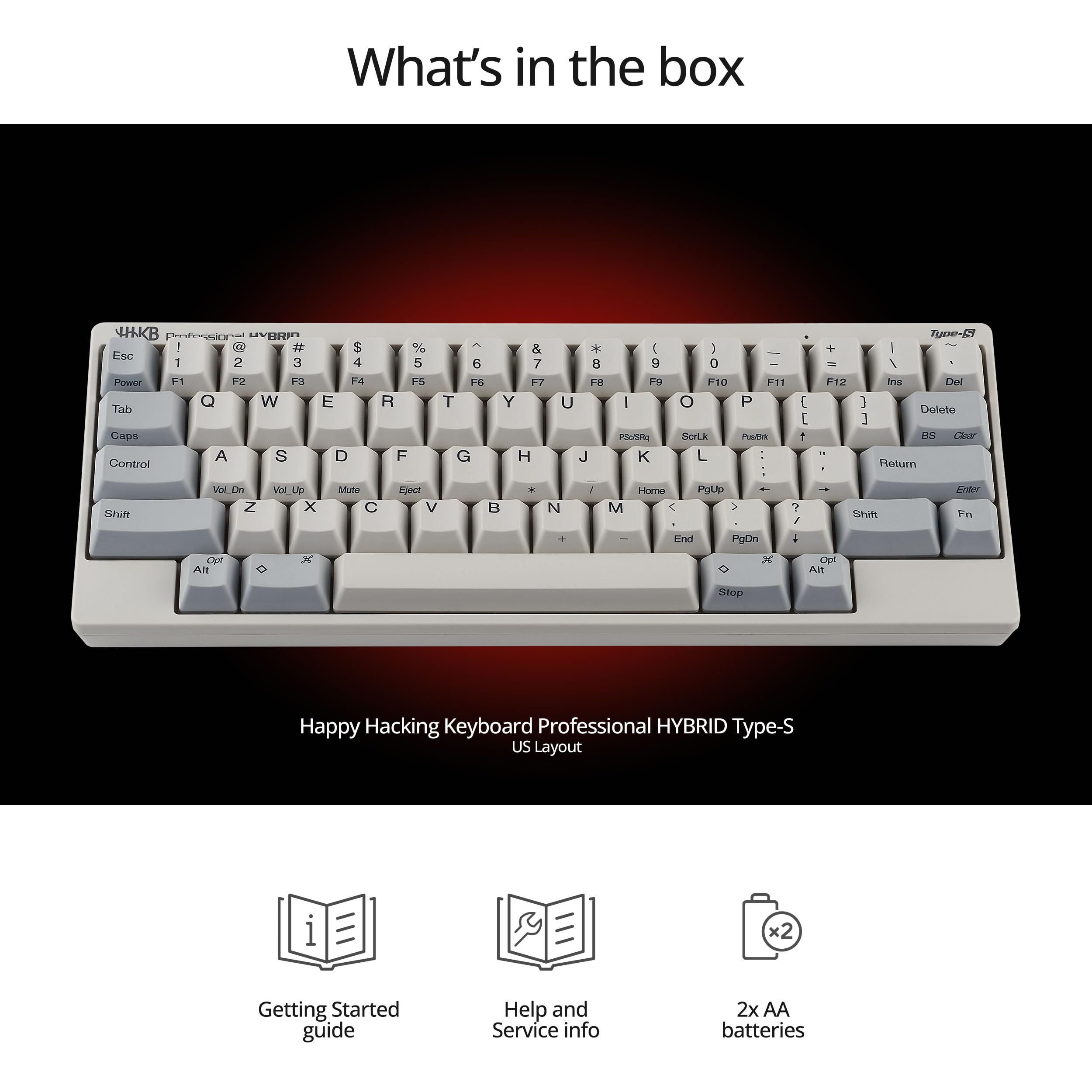 Mua HHKB - Happy Hacking Keyboard Professional Hybrid Type-S (Wireless ...