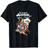 Avatar Collective Group Heroes Villains Characters Poses T-Shirt