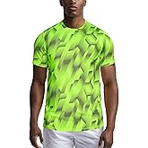 Zengjo Workout Shirts for Men Quick Dry-Moisture Wicking Gym Running Athletic T-Shirts Short Sleeve Fitted Tee