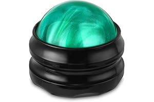 YESMET Massage Ball, Massage Roller Ball, Roller Ball Massager for Sore Muscles Pain Relief, Relax Full Body Massage Tools for Shoulders, Neck, Back, Feet, Deep Tissue, Joint Pain (Green)